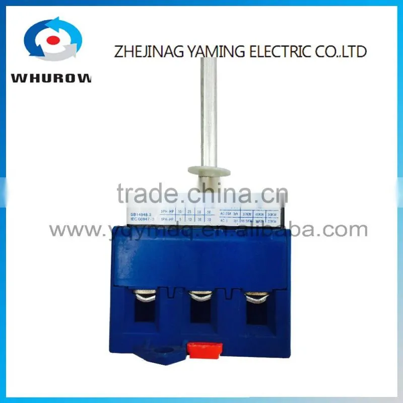 Isolator disconnect rotary cam switch high voltage 25-100A electronic industrial autotransformer waterproof control box
