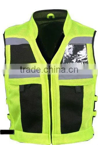 Cool!! Latest design functional motorcycle reflective safety vest