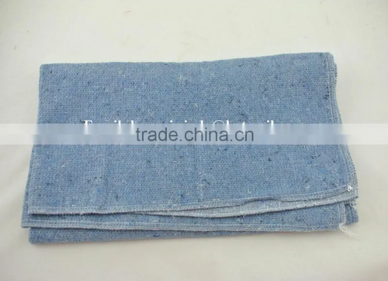 Stitch bonded nonwoven pink color 100%cotton floor cleaning cloth