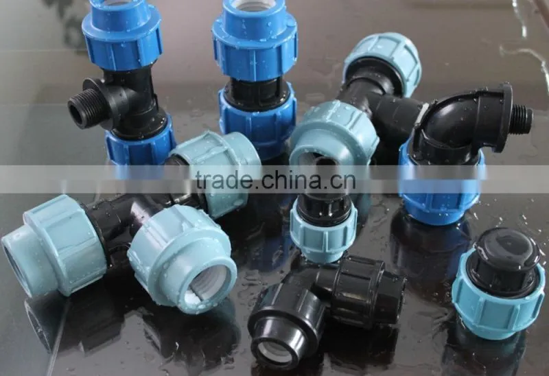 PP COMPRESSION Elbow FITTINGS for Water suppy Irrigation
