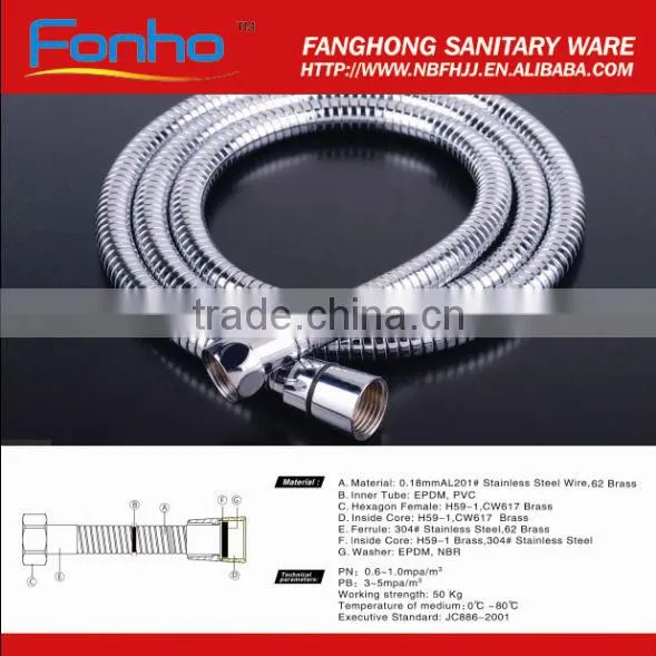 ss sanitary faucet Ningbo shower hose