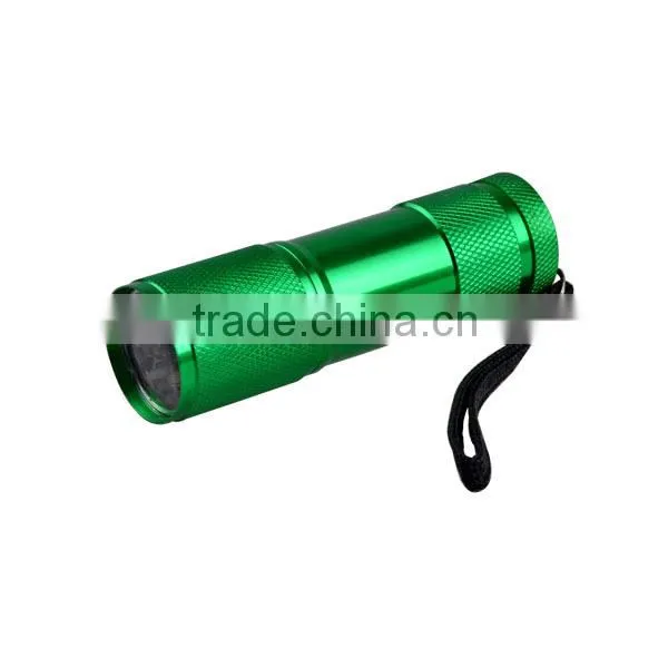 Aluminum 9 LED Lantern Mini LED Flashlight