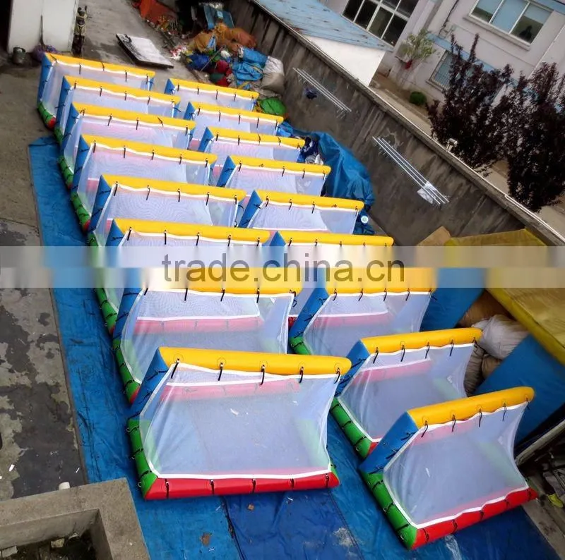Water Pool Inflatable Soocer Gate Polo Shoot Goal water-polo goal