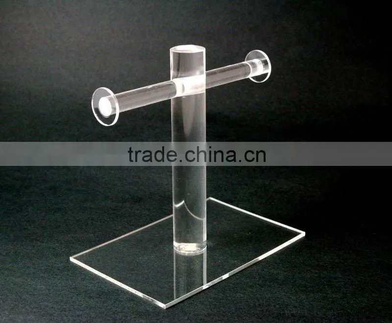 Acrylic Slatwall T-shape Necklace/ Bracelet Display Bar ( Shelf /Stand/Holder/Rack/Riser)