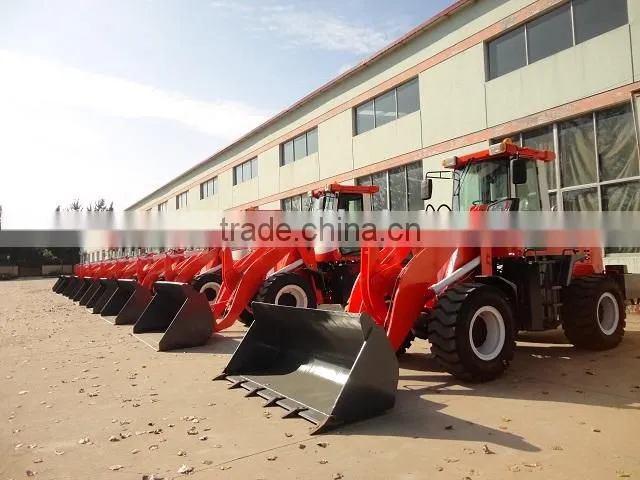 New model ZL20 wheel loaders with joystick