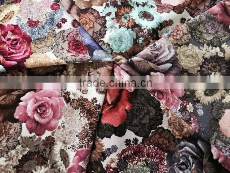 tricot knitting burnout velvet
