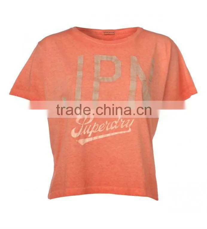 Custom Cotton women T-shirt