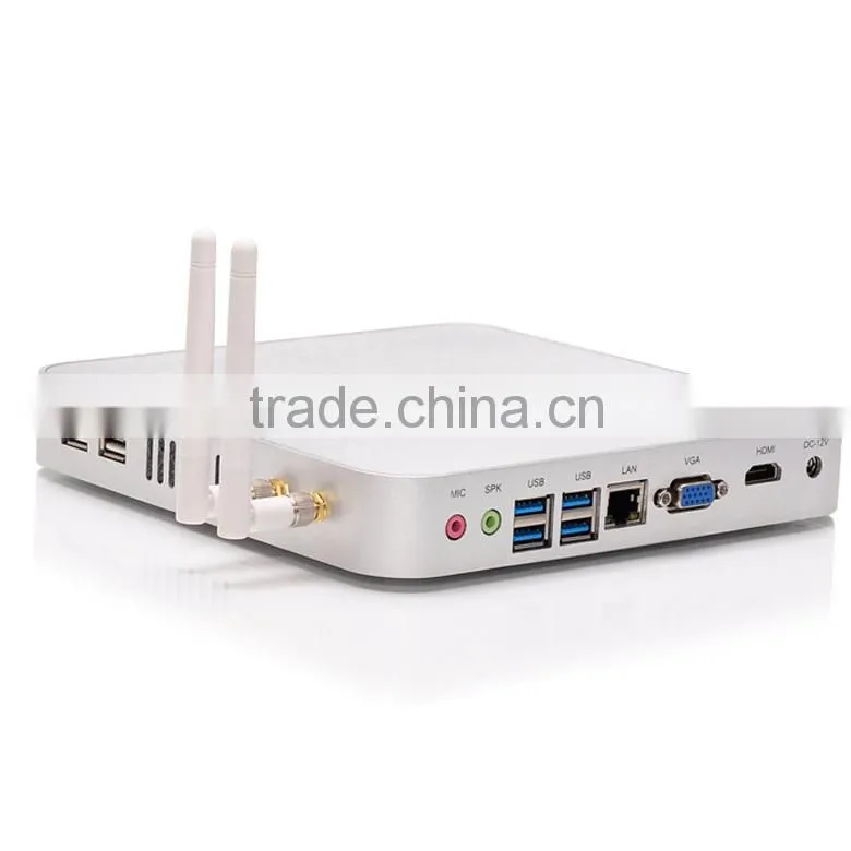 Hot New Products For 2016 Support 204 Pins DDR3 8G RAM Fanless Compact Mini Computer