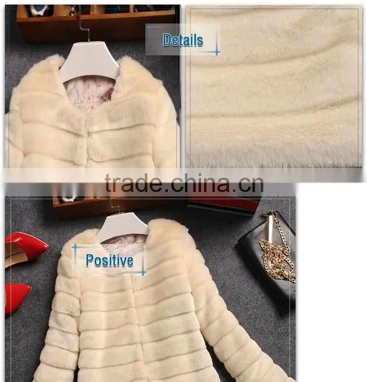 women's coat turkish coat for long sleeves faux fur coat