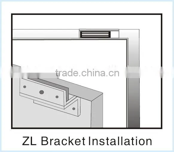 280kg 600Lbs Electric Magnetic Lock with Mortise Mount