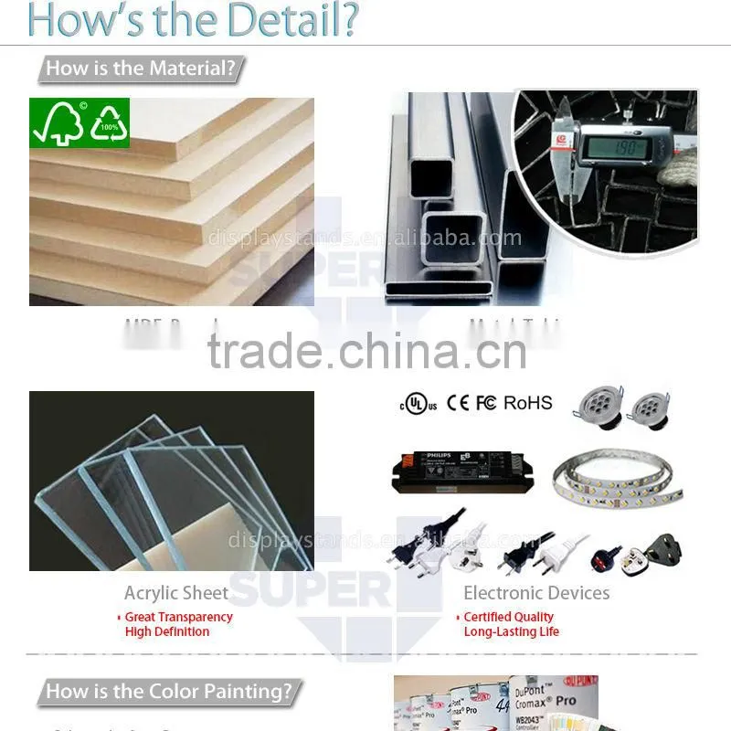 customize toy display stand for retail