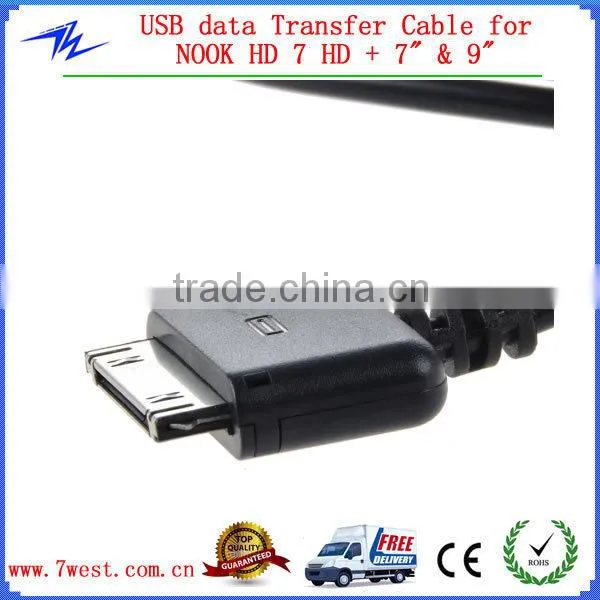 3 foot USB to Nook HD/HD+ Sync Data Charger Cable for HD BNTV400/BNTV600