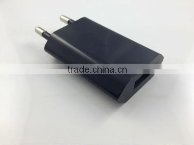 High quality single usb power charger 5v 1a ac wall charger usb for iphone