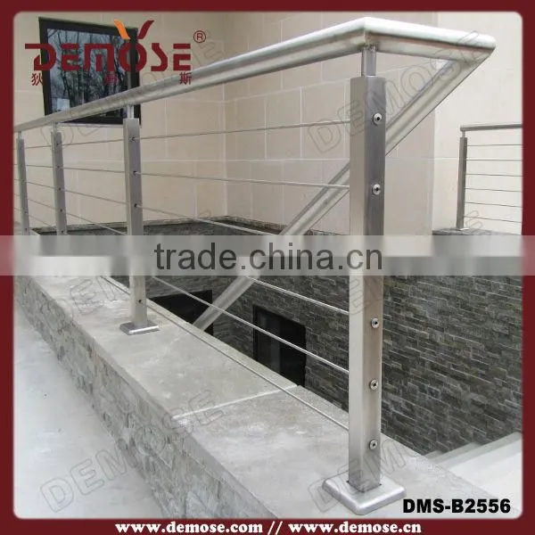 deck railing hardware/cable stair railing kit/tension cable railing