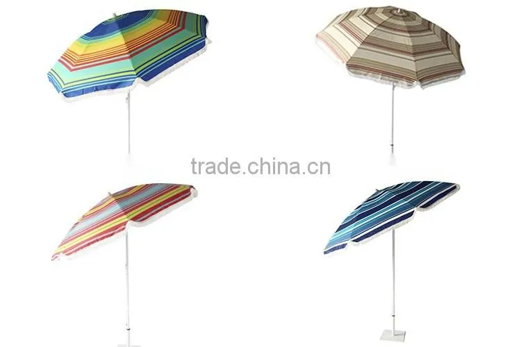 New design hot selling cheap professional beach umbrella