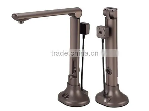 Dual cameras high speed portable document scanner & visual presenter A3
