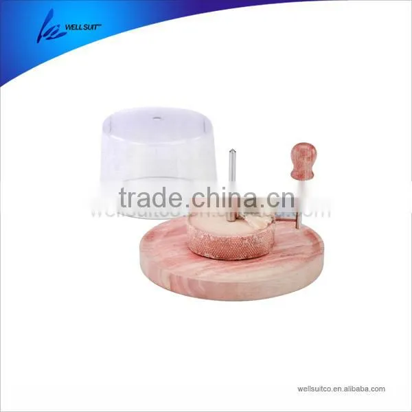 hot selling fancy wooden cheese cutter