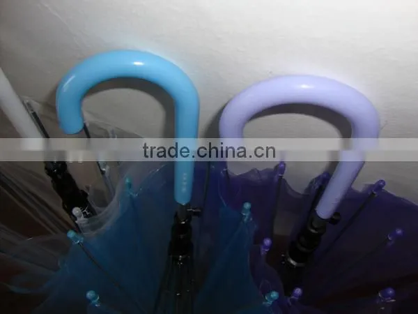 21" Cheap POE Transparent Umbrella