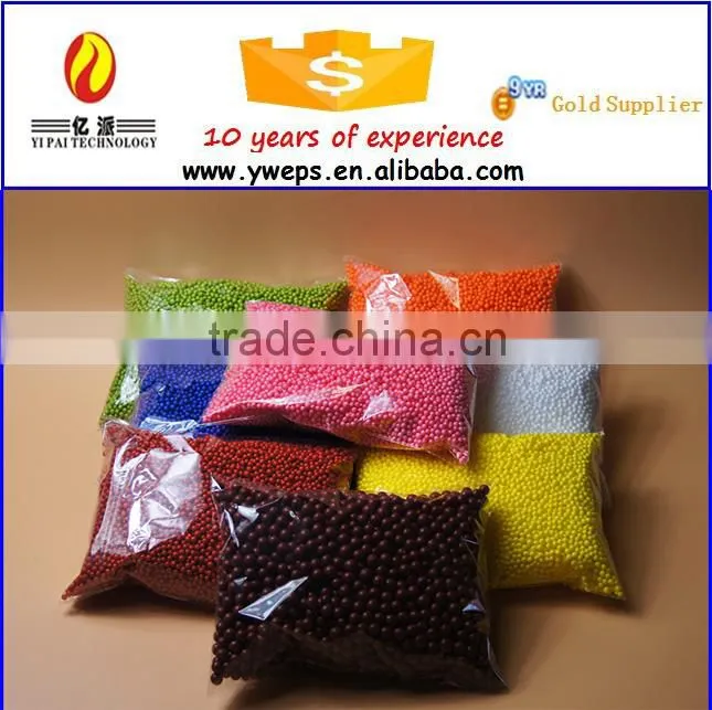 Styrofoam Plastic Polystyrene Raw Material Eps Polyfoam Beads