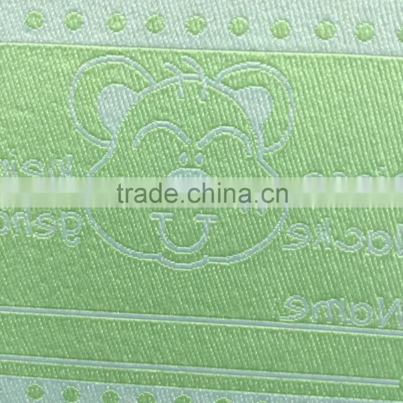 factory direct woven labels sew on type main label for clothing garment wash care labels