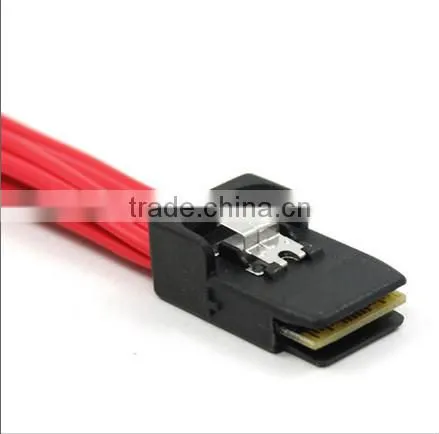 Mini SAS 36 to 4SATA cable , SFF-8087 to 4 SATA cable 0.5M
