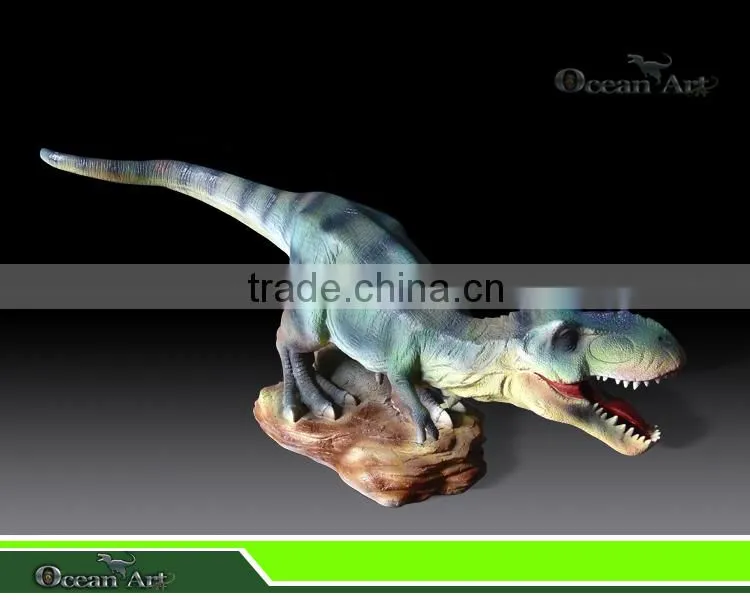 wholesale mini dinosaur wood craft dinosaur statue for sale
