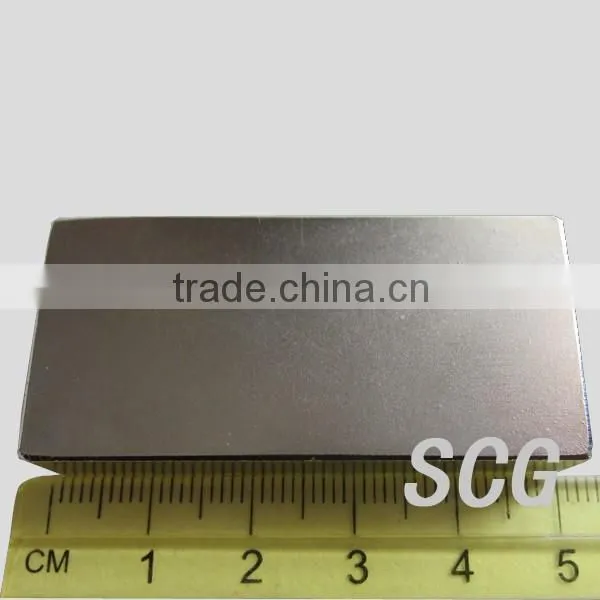 Super strong permanent block neodymium magnet