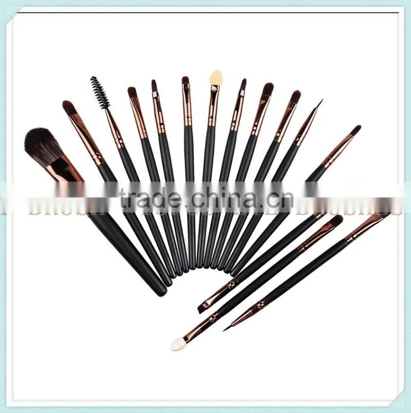 Brand New Makeup brush 15 Pcs Set Powder Foundation Eyeshadow Eyeliner Lip Cosmetic Brushes