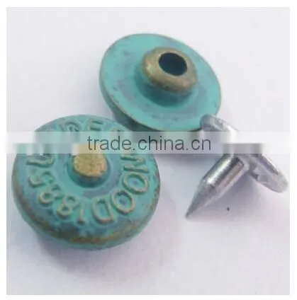 Nickle free rivets for jeans
