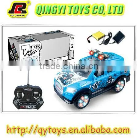 1:18 8 channels r/c stunt car with rechargeable batteries