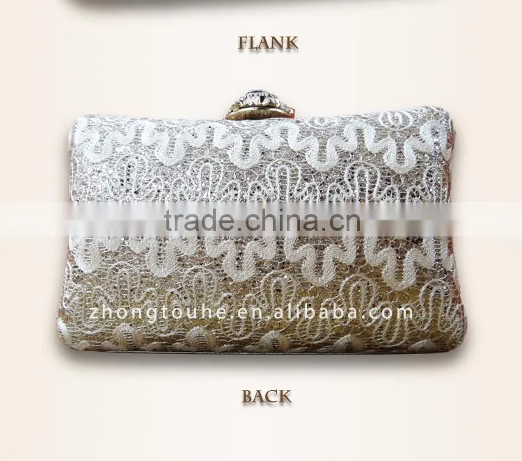 2015 ladies fashional new design upscale evening clutch box