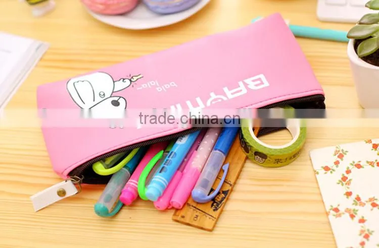 Fashion Folding Pencil Case,Cheap PU Pencil Case
