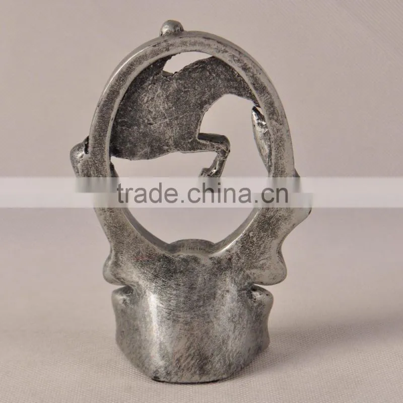 Horse racing souvenir trophy cup