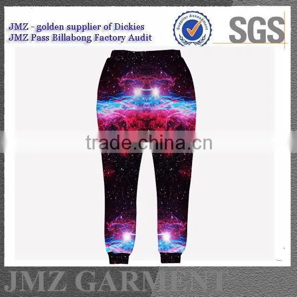 customized jogger with sublimation for men wholesale