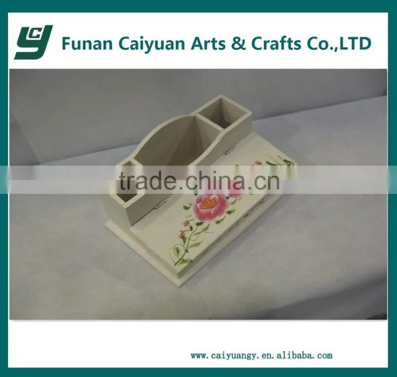 2014 Factory directly sale elegant unique design finished wood box