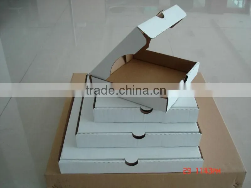 custom 6-18'' pizza box/excellent printed pizza box from China