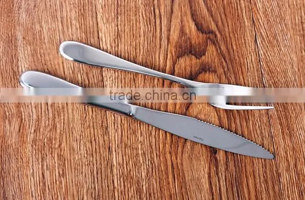 Sterling silver custom flatware round handle flatware german flatware for hotel restaurant household gift dealer and wholesale