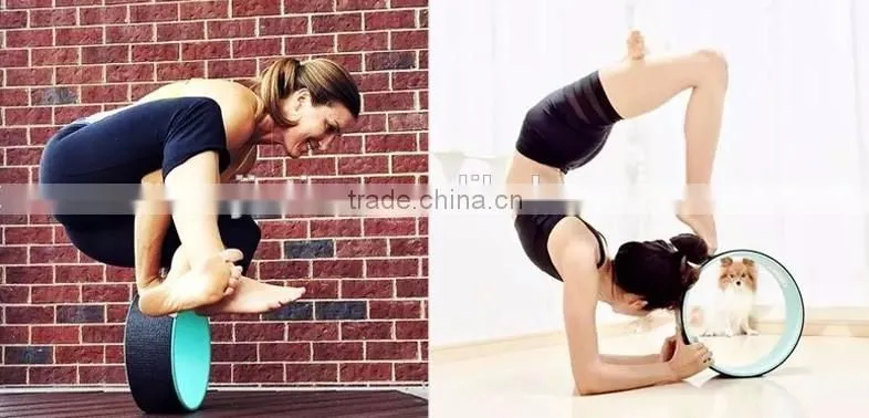 High Quantity Colorful dia33mm Fitness Yoga Wheel