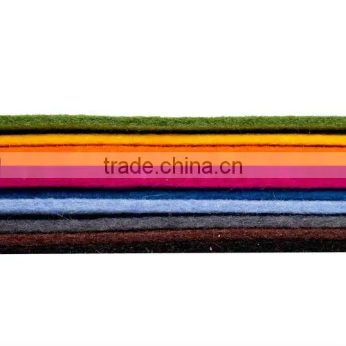 blended wool felt in roll