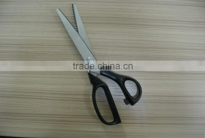 10" Stainless steel Pinking scissors/sewing scissor HA023
