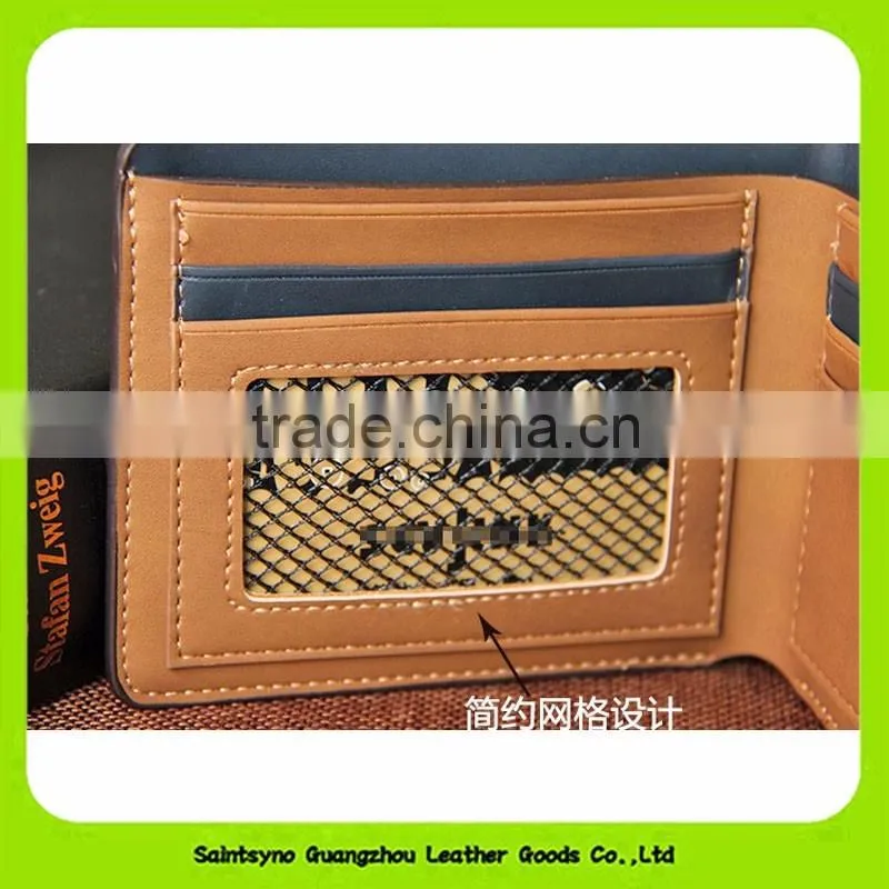 16916 Factory supply genuine leather men's wallet