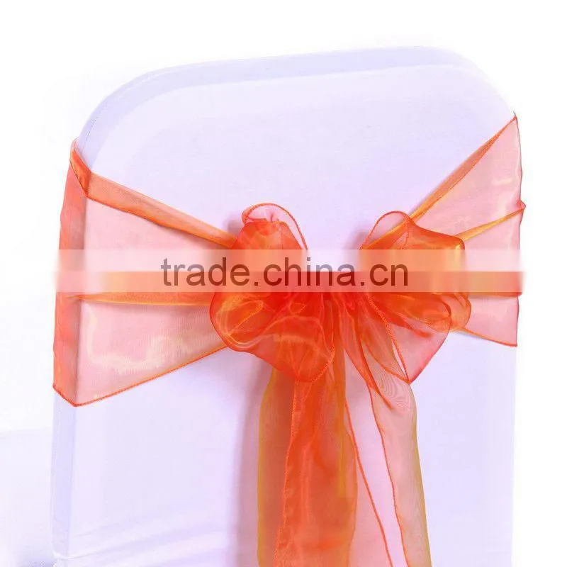 Colorful Organza Sashes Cheap Wholesale Chair Sashes