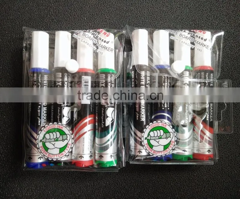 High quality refill ink white board marker pen with long life