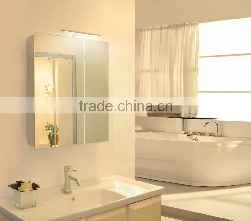 Lamxon led illuminated miror cabinet for modern bathroom