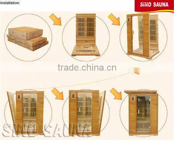 House cleaning premium portable mini sauna tourmaline infrared