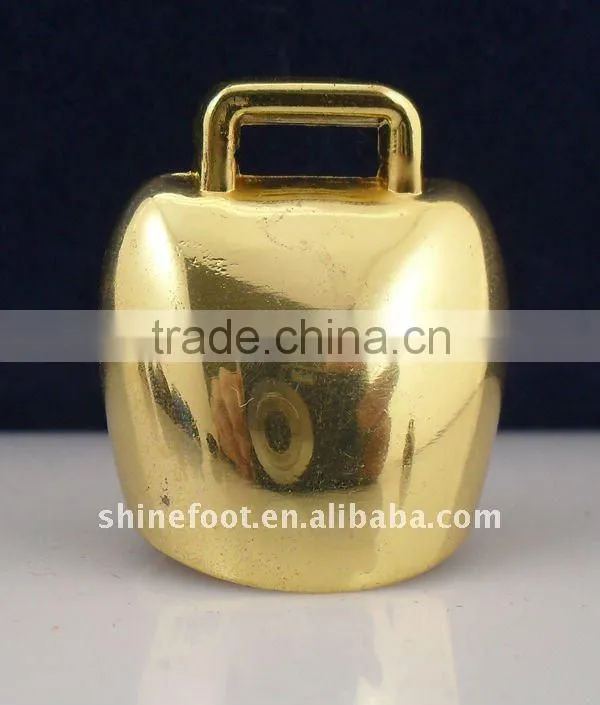 bell keychain with leather strap as promotional gifts A4-C07(A297)