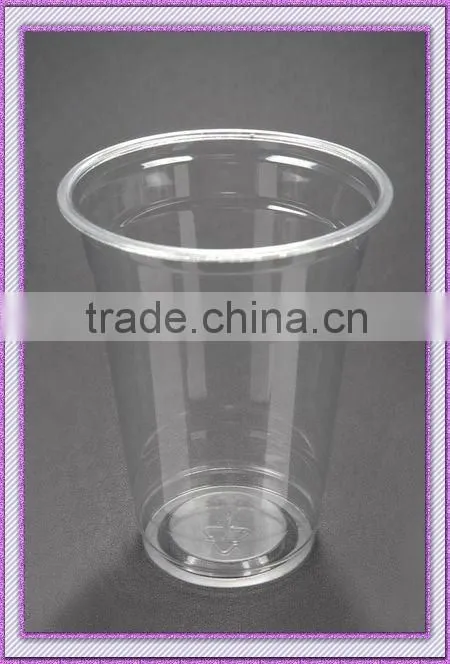 clear plastic 10oz cold beverage cup
