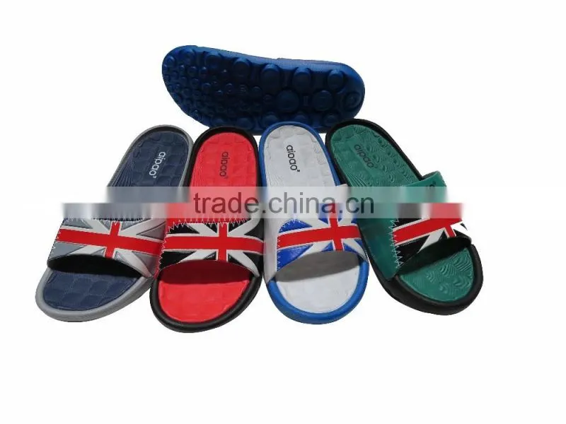 new eva slippers with national flag upper