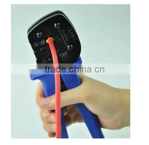 LSDcarbon steel crimping plier made in china A-056D 0.5-6mm2 surge connectors crimping tool