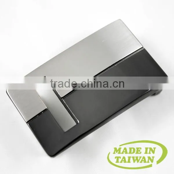 Wholesale zinc alloy pin brushed silver small belt buckles